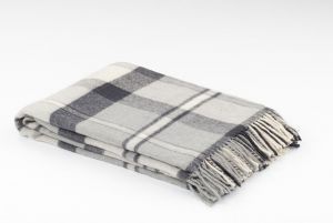 Плед-одеяло "ПЕРУ-АЛЬПАКА-02" из шерсти 65% альпака, 35% мериноса (1,5 спальный) ― ButikLand